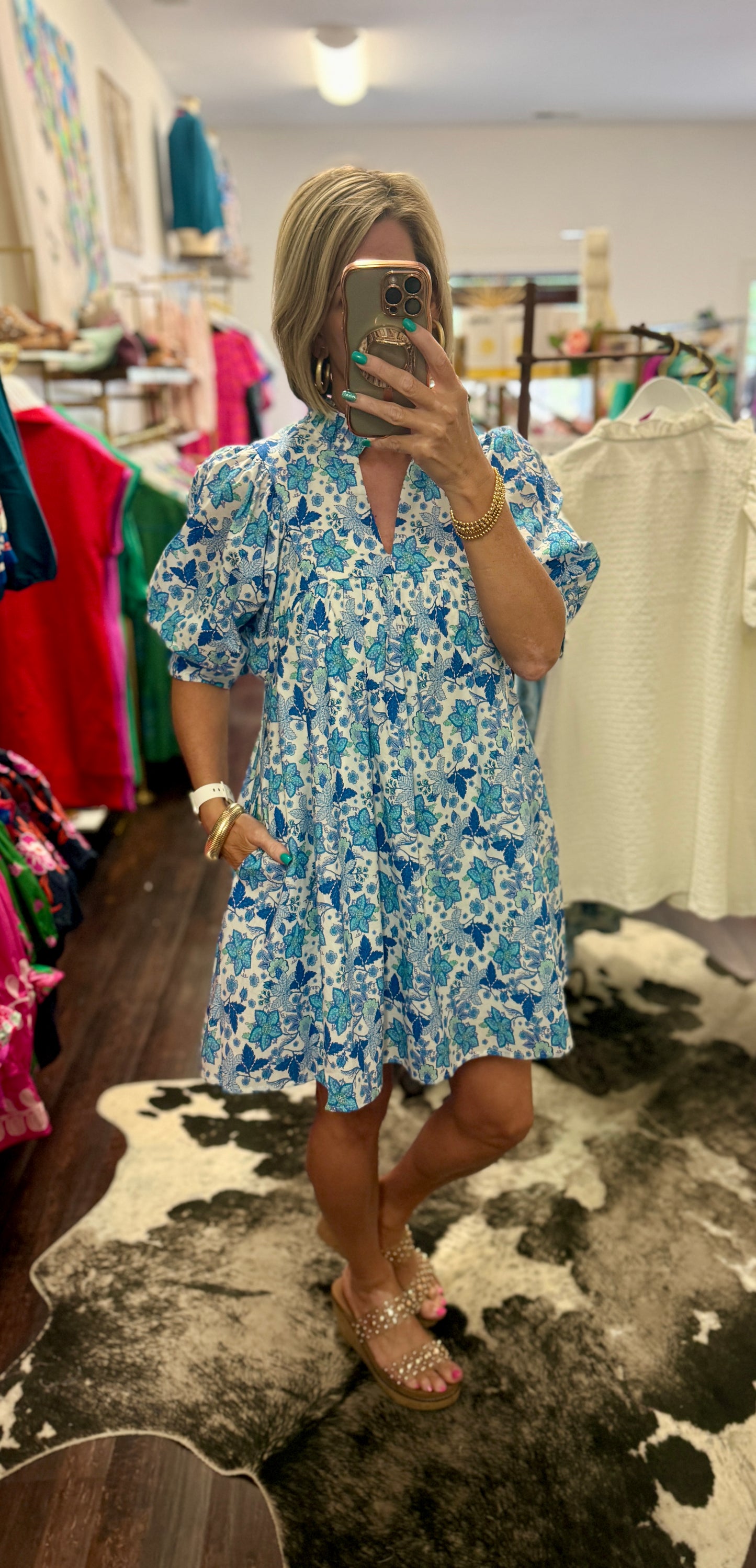 The Blue Meadow Babydoll Dress