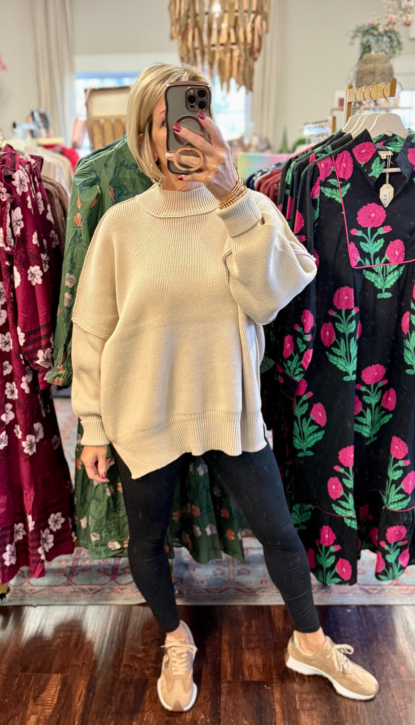 ✨ The Sandstone Soft Knit Sweater