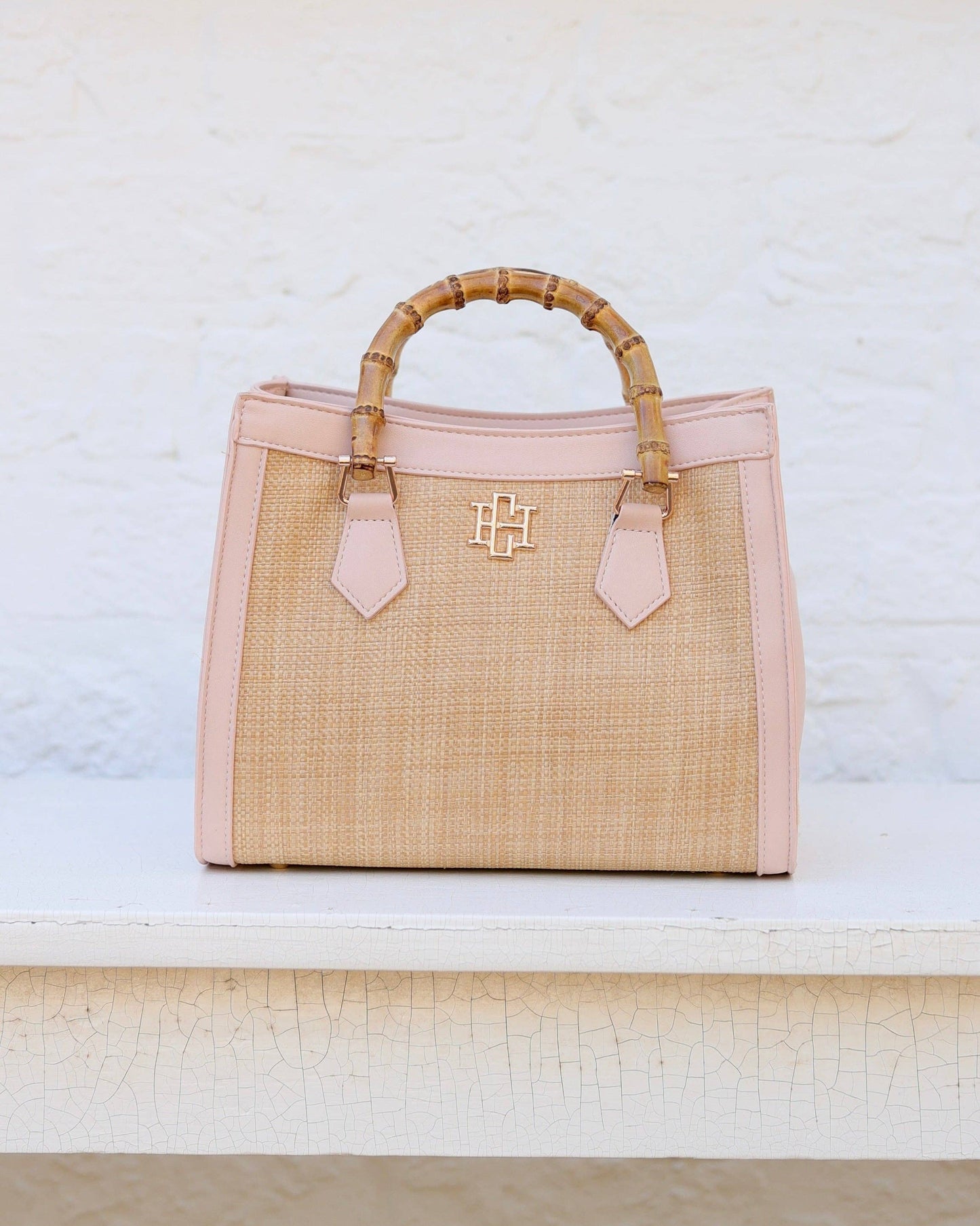 Caroline Hill - Kennedy Tote Natural Blush: Default