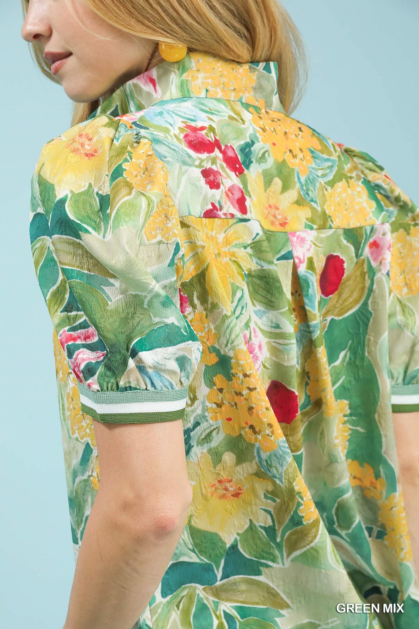 The Garden Puff Sleeve Top