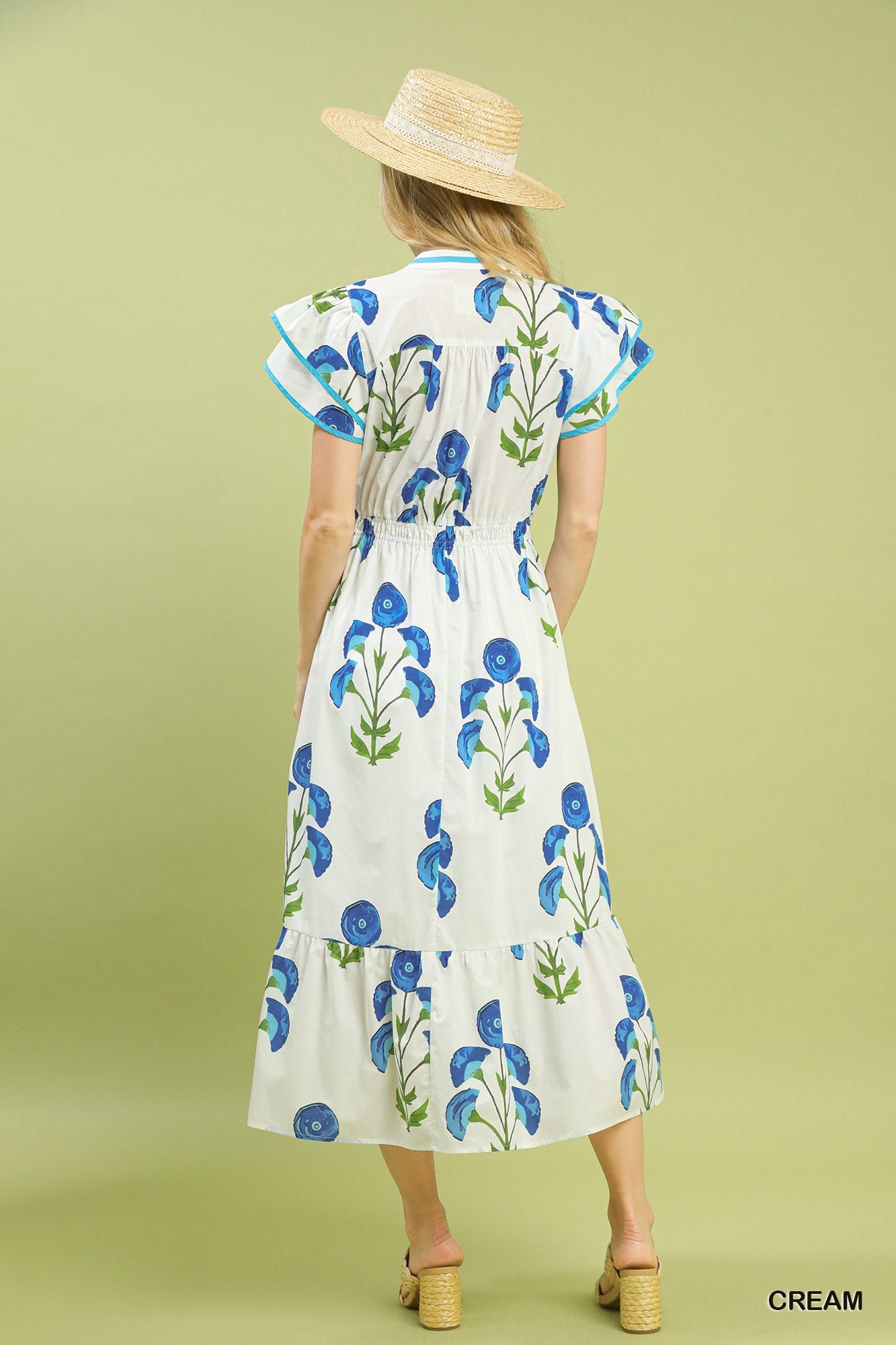 The Bluebell Garden Midi Dress