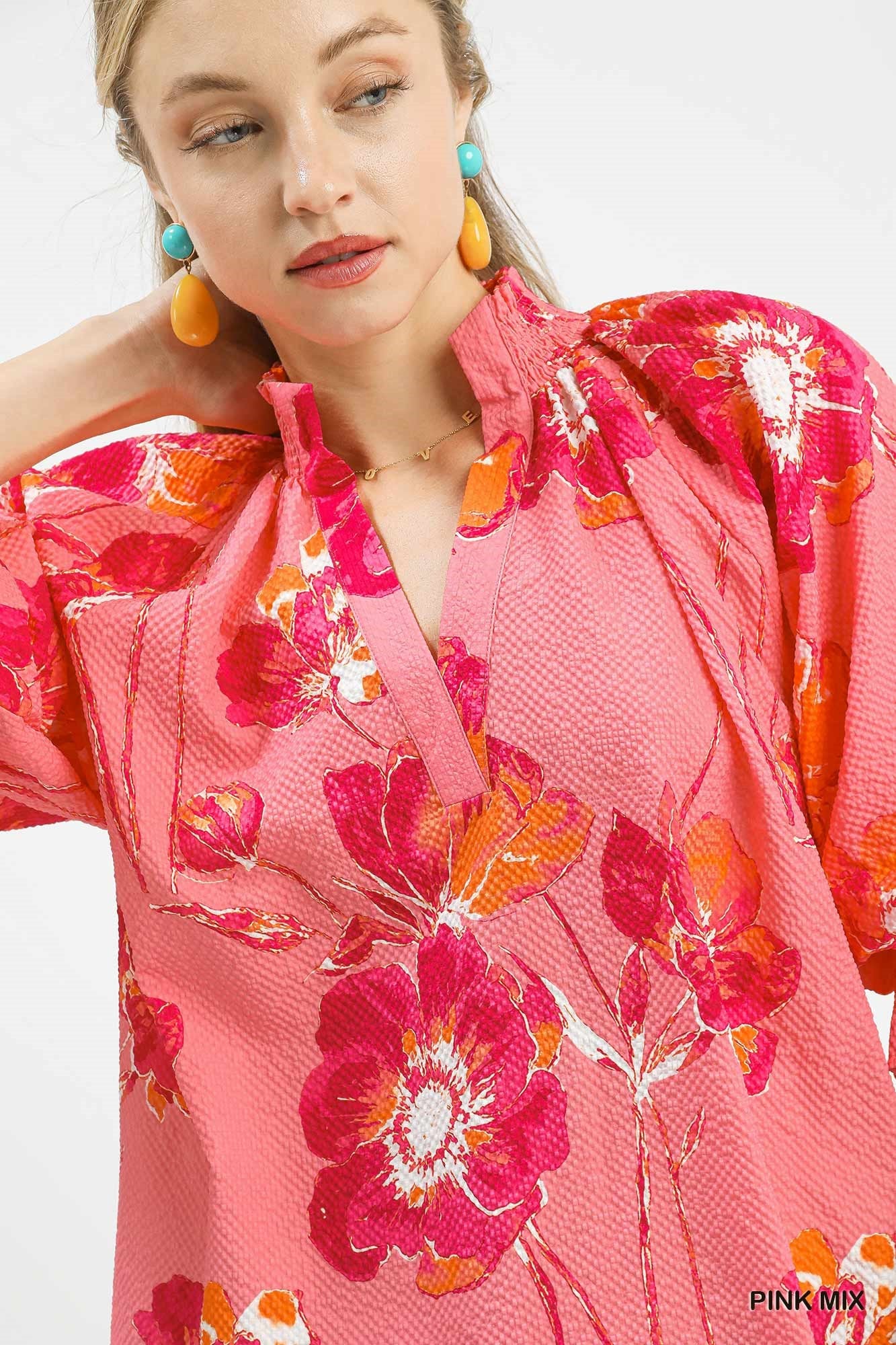 The Pink Garden Top