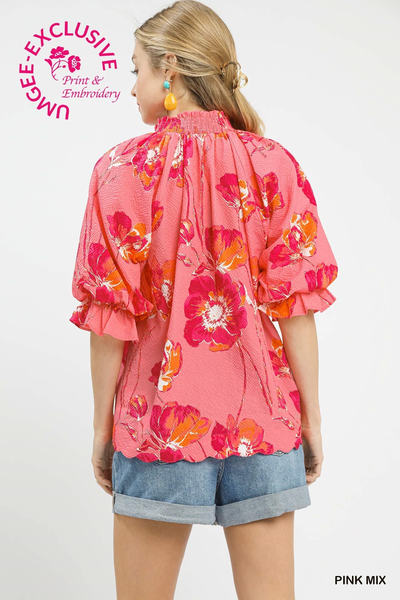 The Pink Garden Top