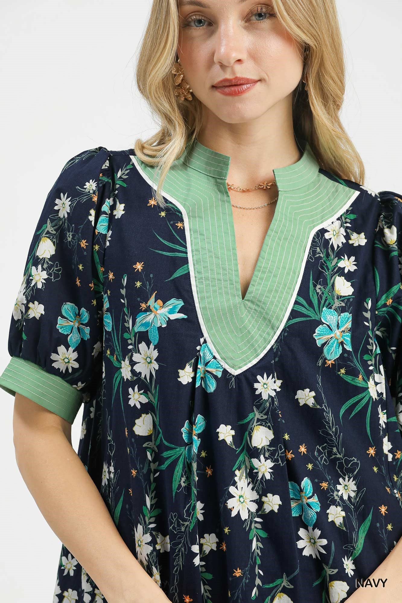 The Midnight Garden Trim Dress