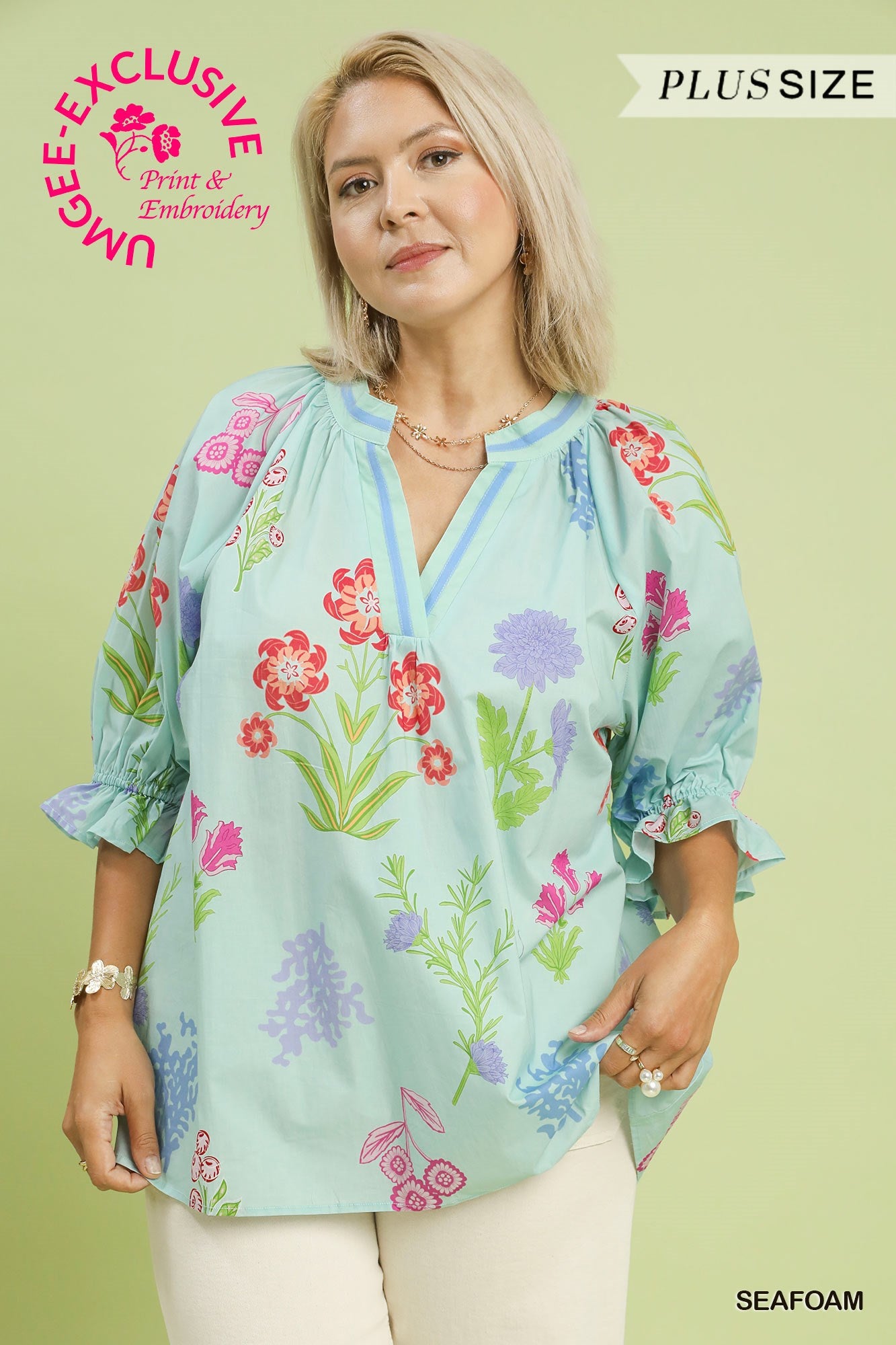 The Garden Top - Curvy