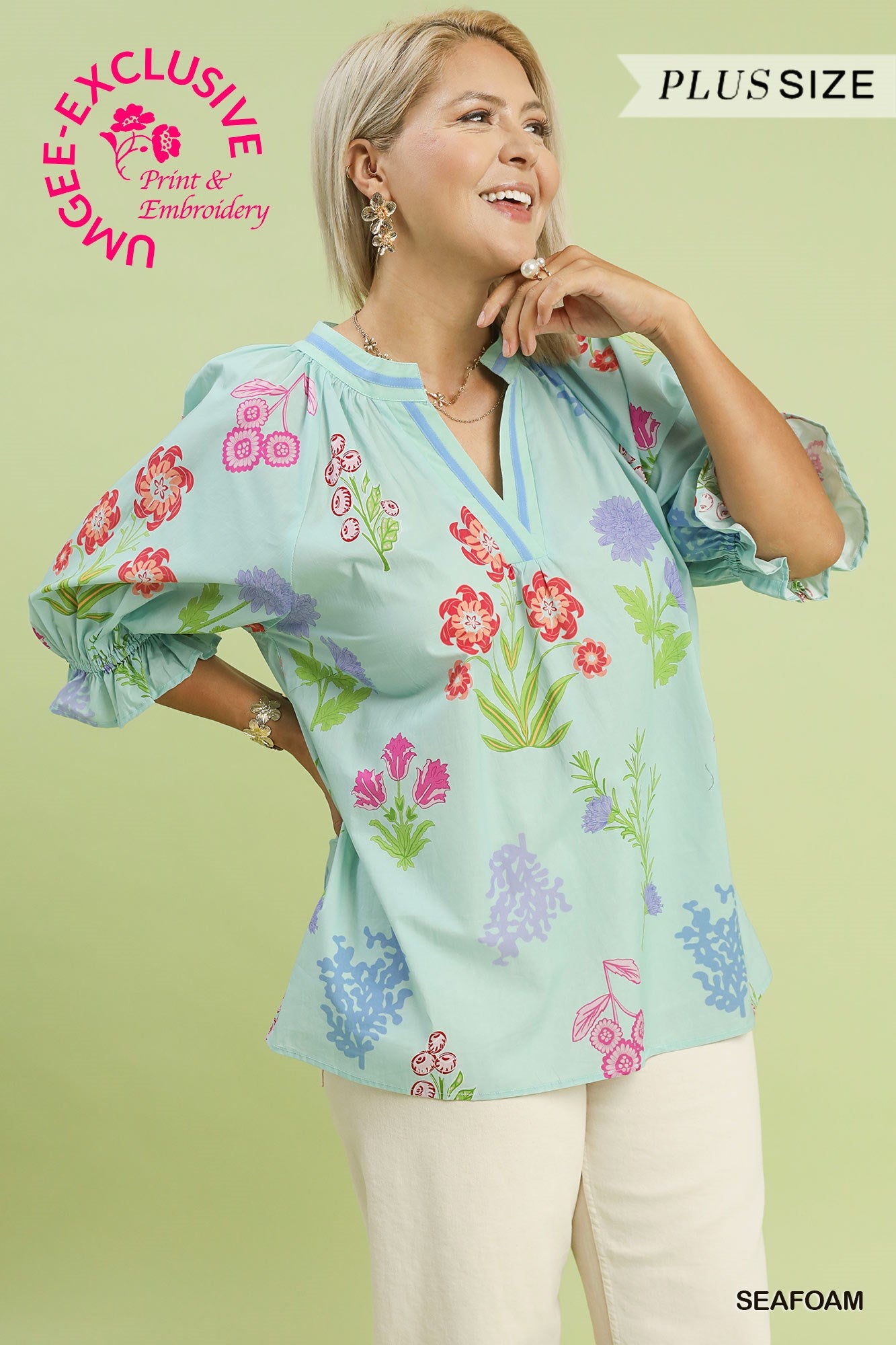 The Garden Top - Curvy