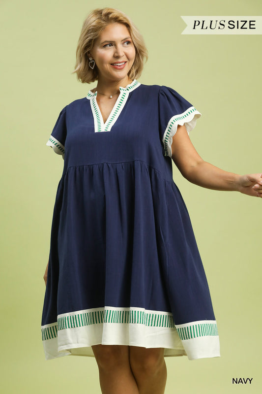 The Breeze Babydoll Dress - Curvy