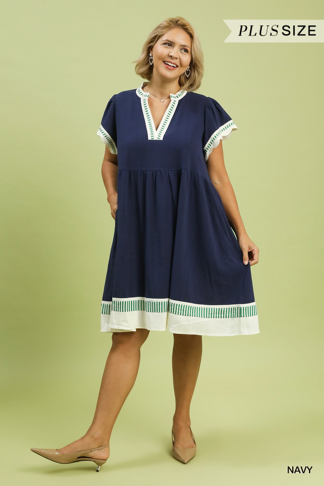 The Breeze Babydoll Dress - Curvy