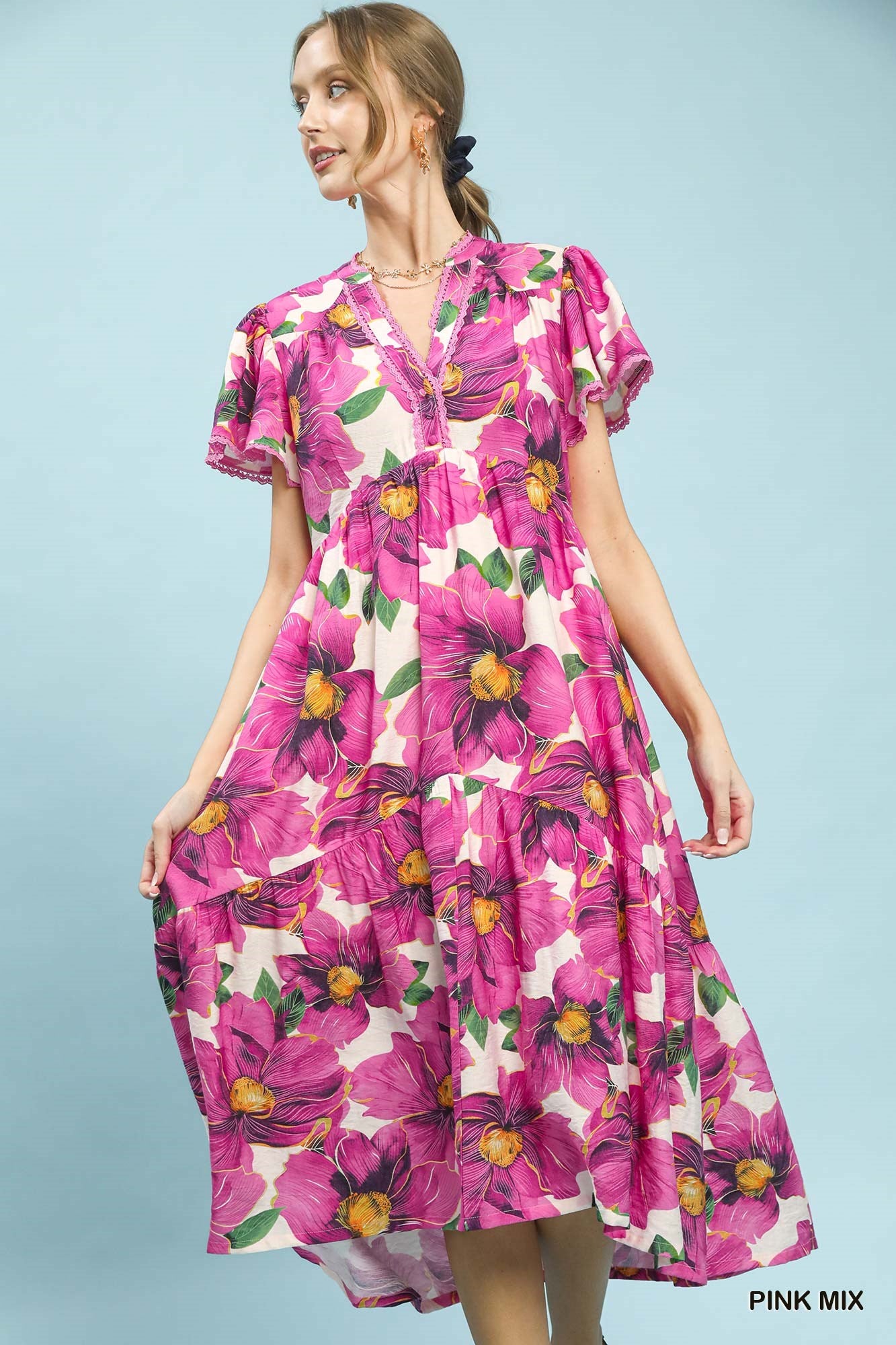 The Blushing Garden Maxi Dress