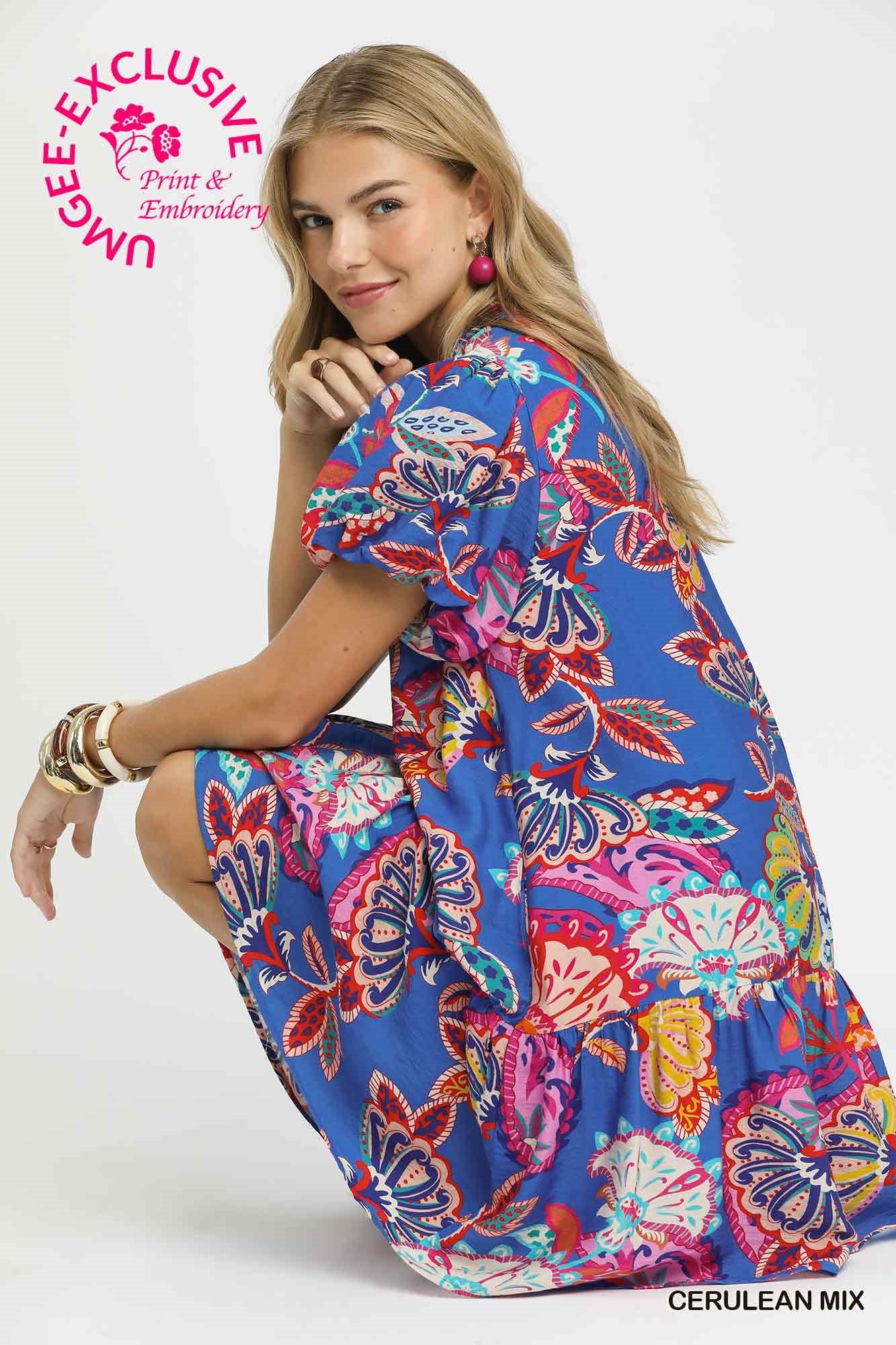 The Paisley Bloom Dress