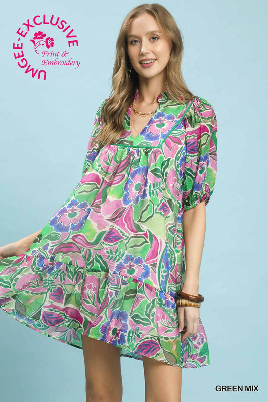 The Bloom Babydoll Dress