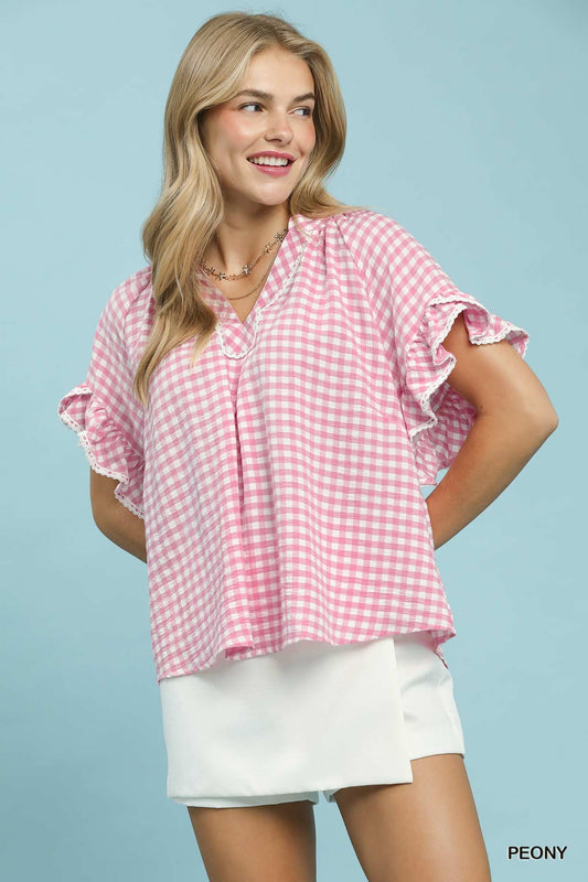 The Picnic Gingham Top