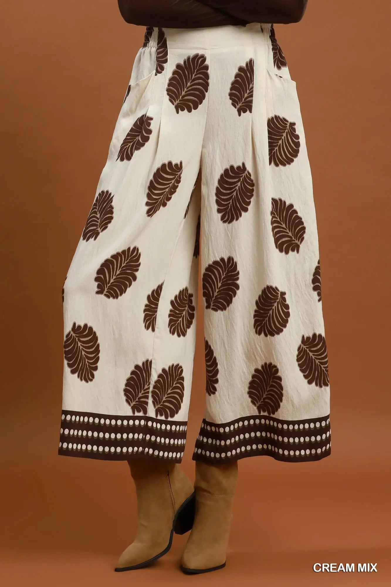 Monstera Muse Wide Leg Pants