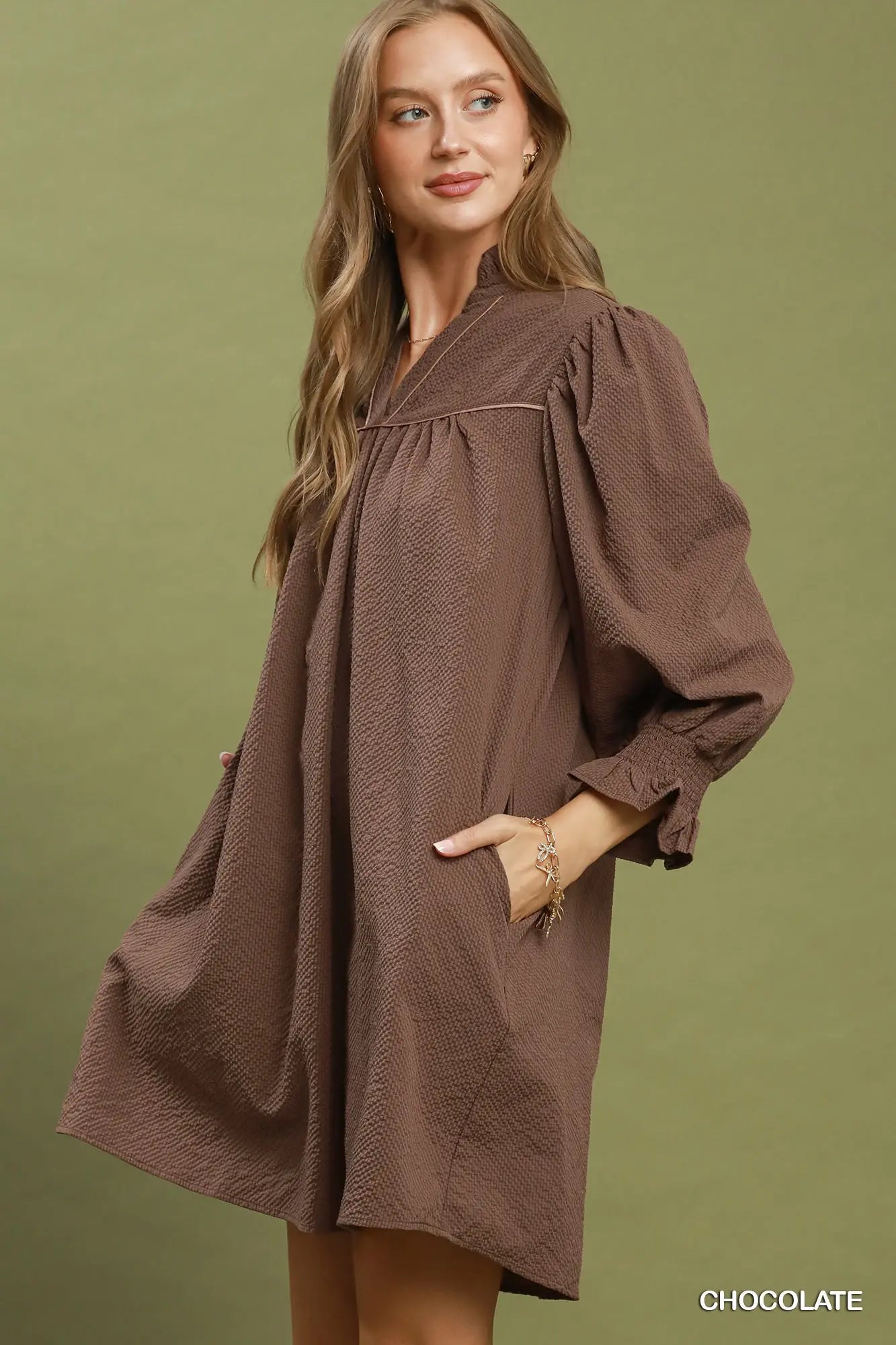 Chocolate Dreams Mini Dress