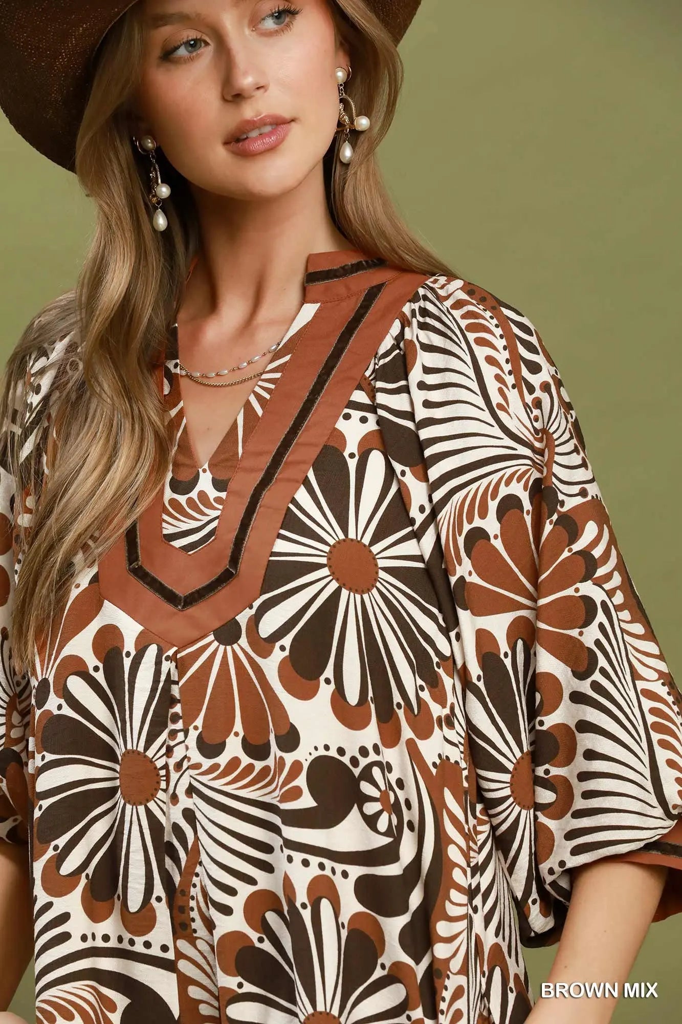 Boho Bloom Midi Dress