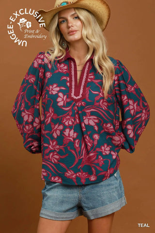 Wildberry Bloom Top