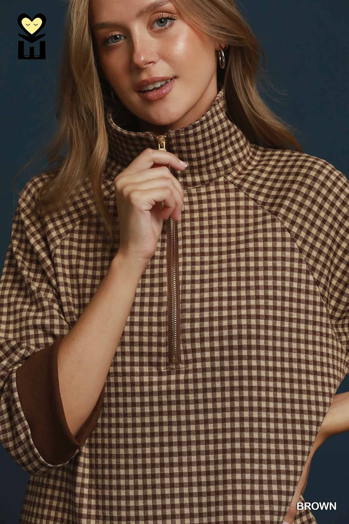 Sunday Stroll Gingham Dress