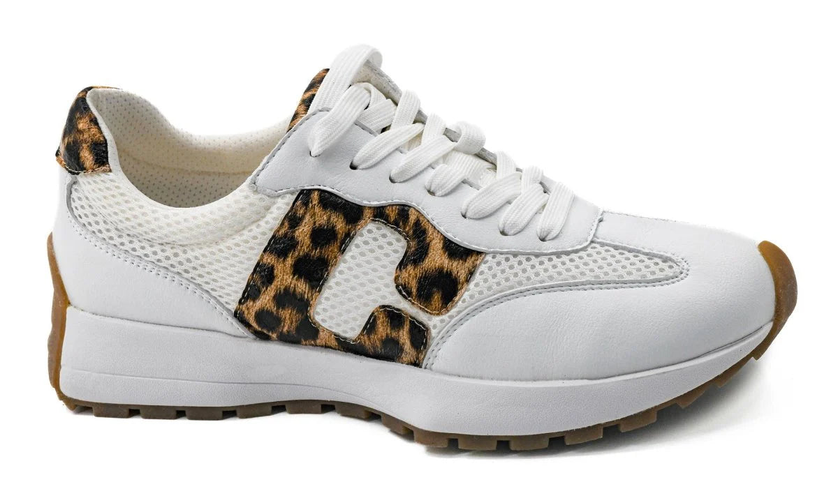 No Prob - White with Leopard