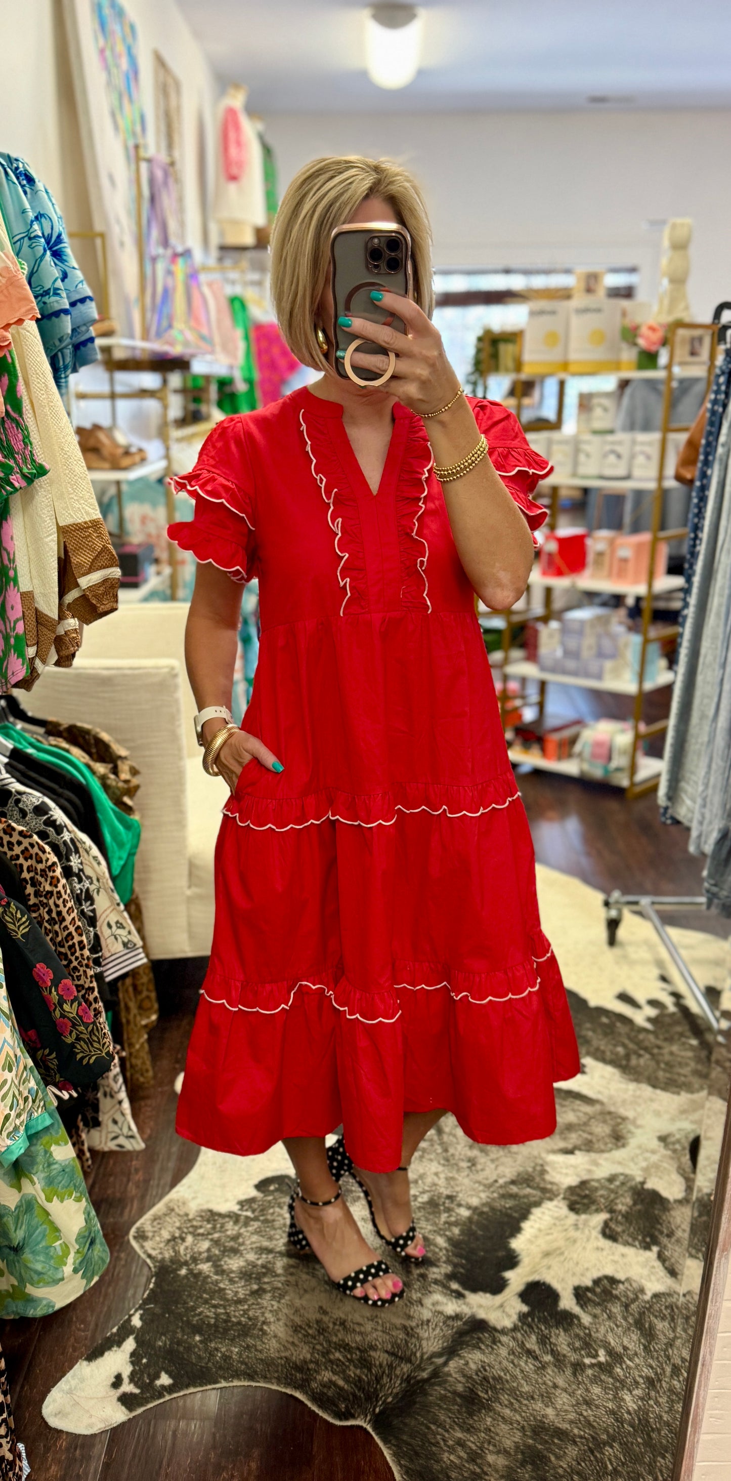 The Sweet Scarlet Dress