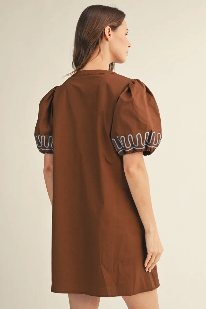 The Hollis Embroidered Dress