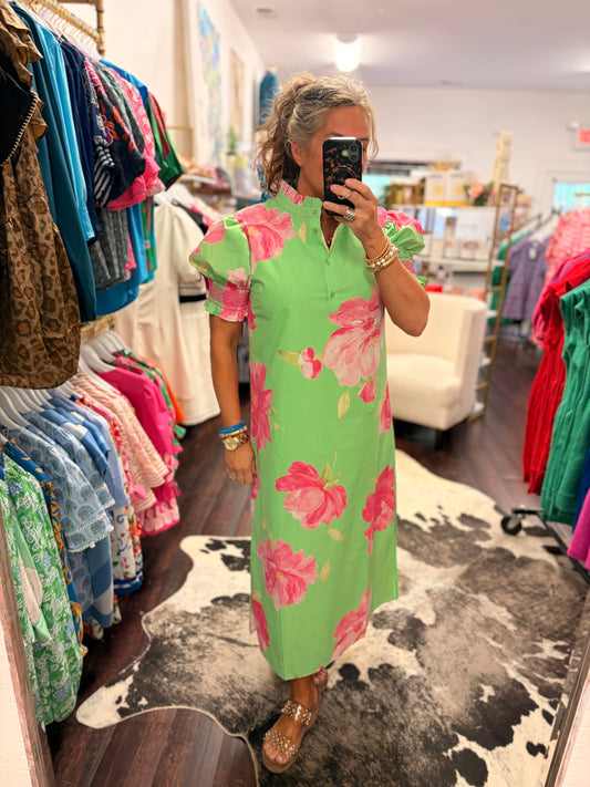 The Lily Floral Dress