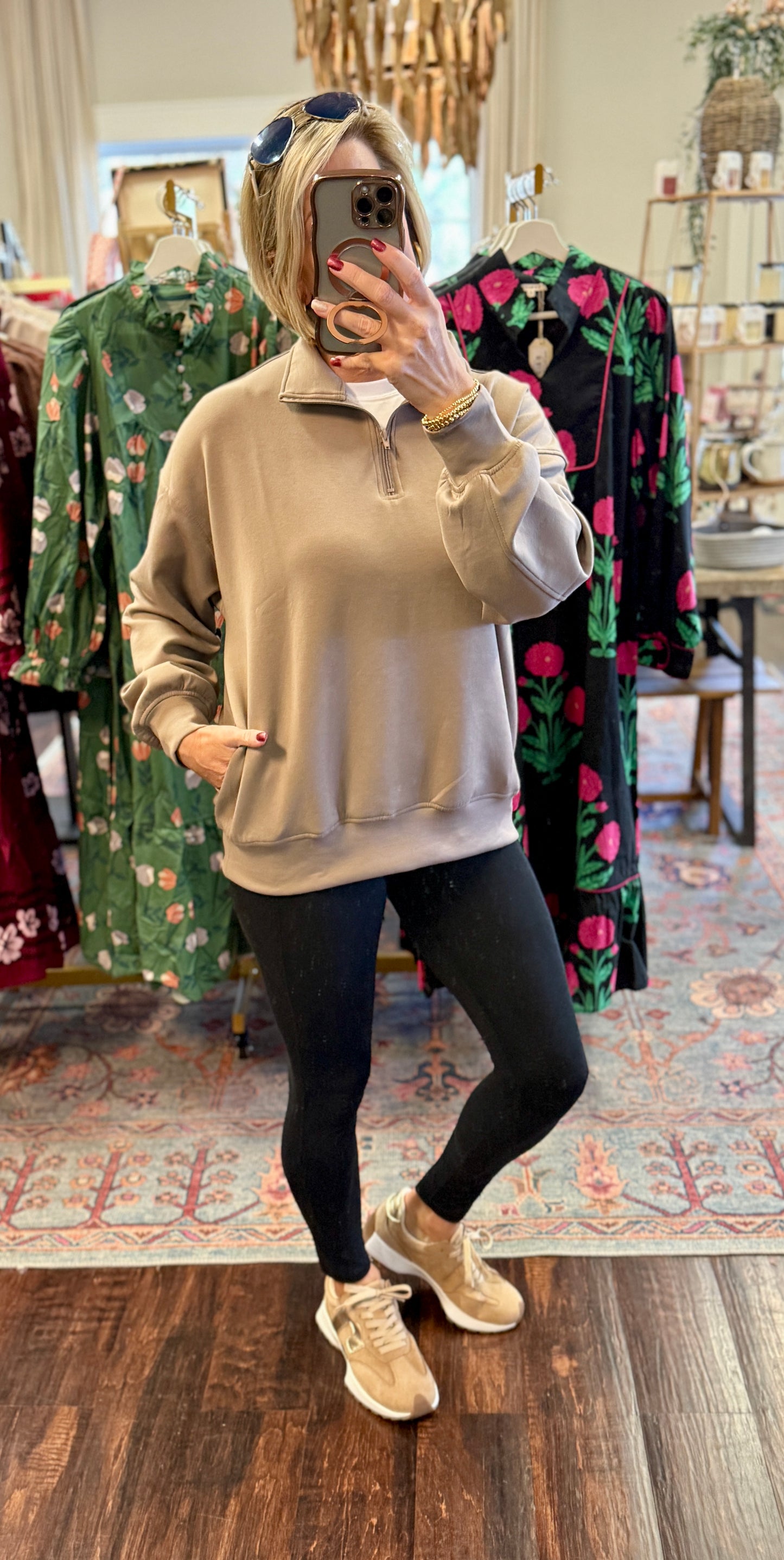 The Cozy Canyon Quarter Zip