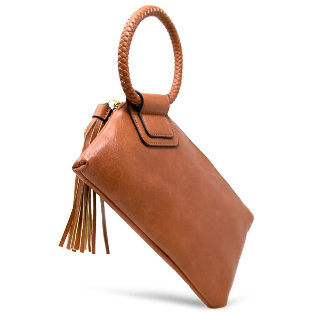 Tassel Wristlet Clutch