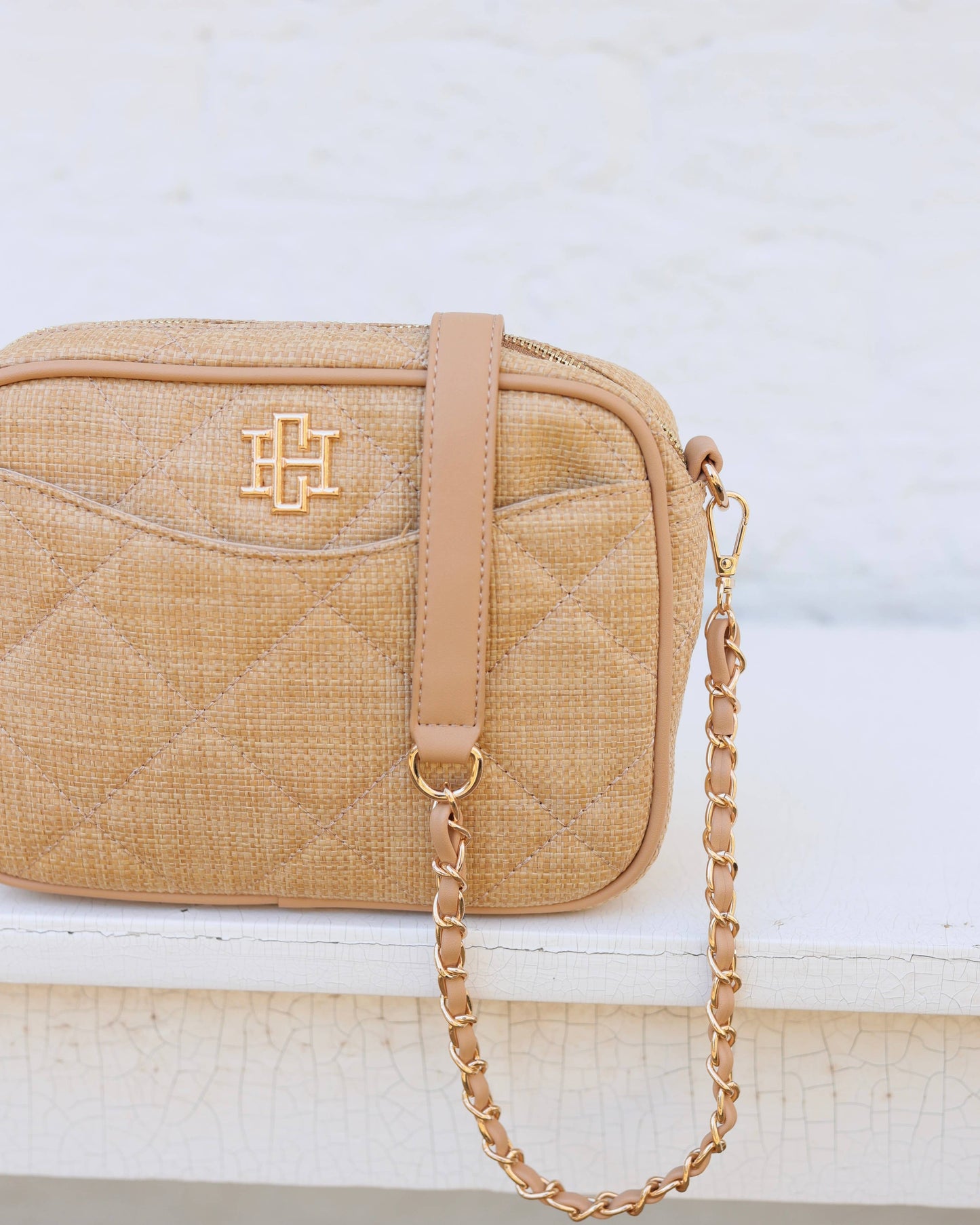 Caroline Hill - Fiona Crossbody Natural LD: Default