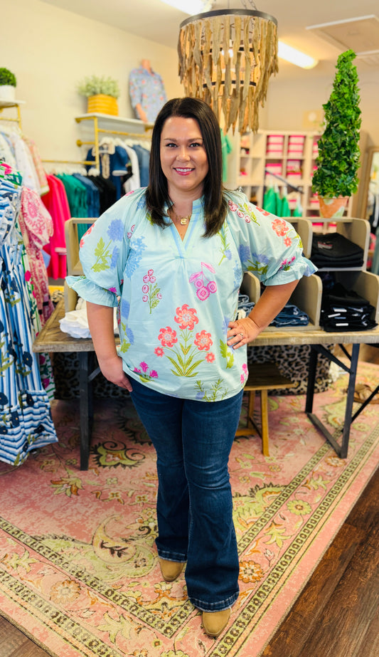 The Garden Top - Curvy