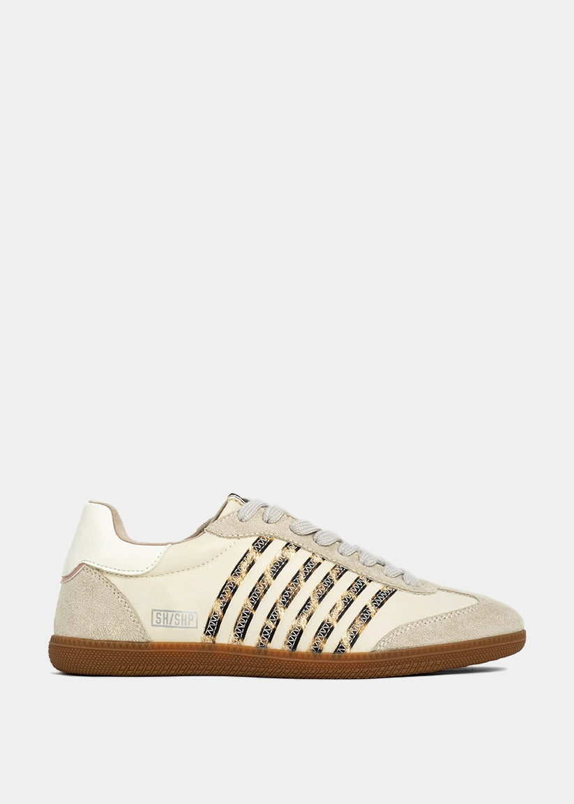 The Stevie Shu Shop Sneaker Beige Leopard