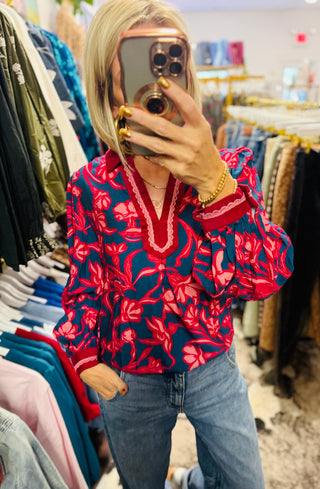 Wildberry Bloom Top