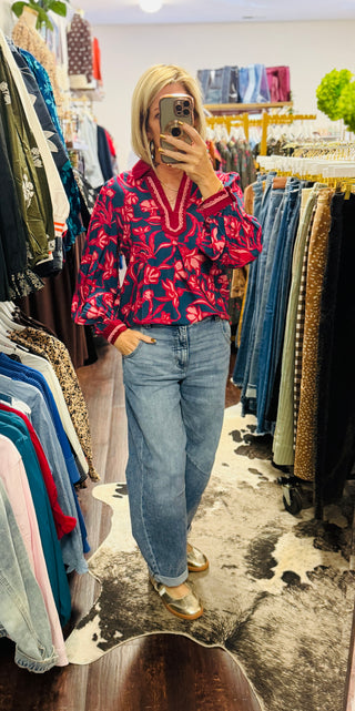 Wildberry Bloom Top