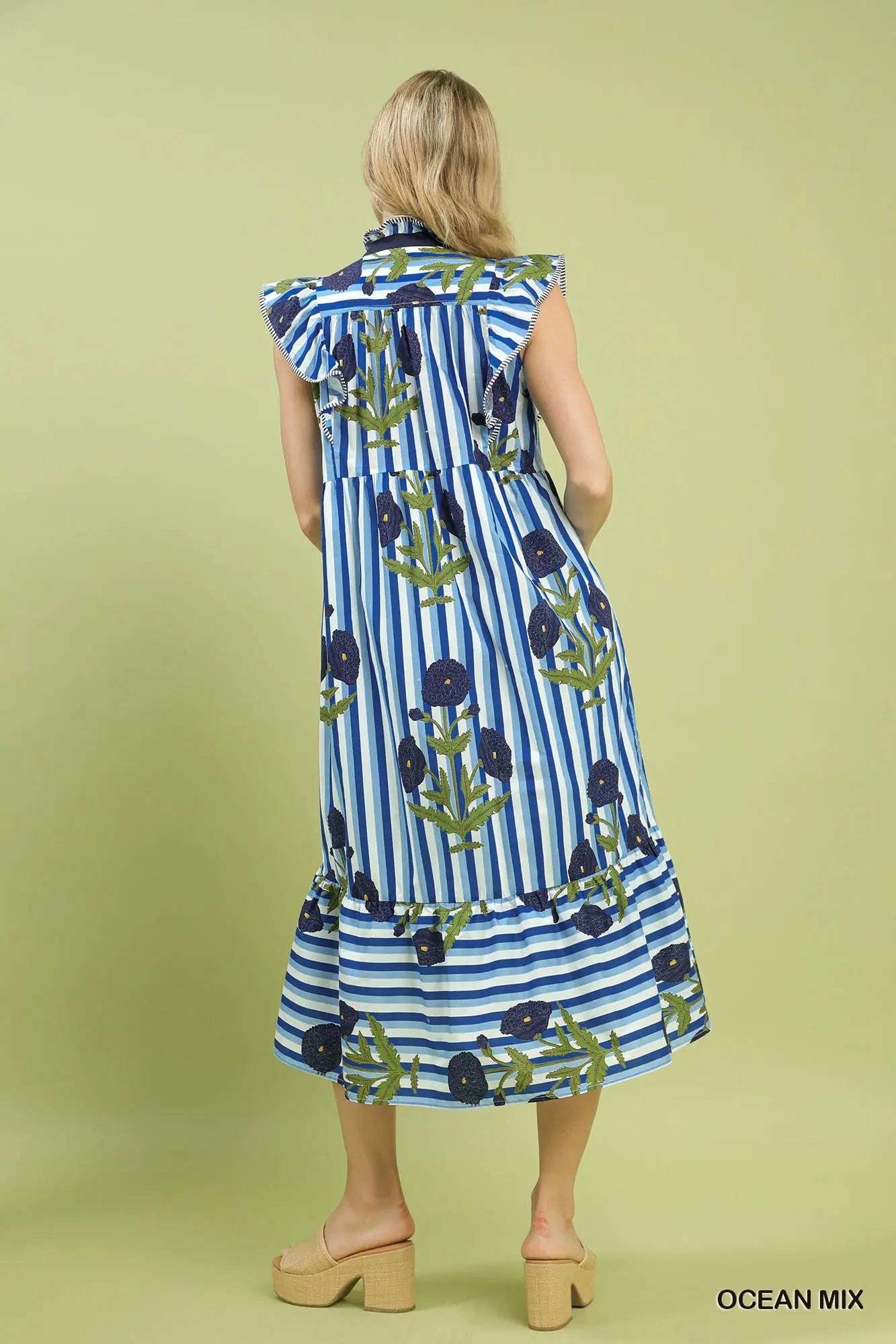 The Coastal Garden Midi Dress