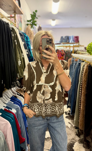 The Vintage Bloom Blouse