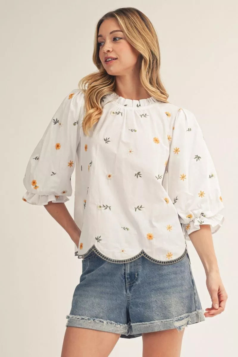 The Sunny Meadow Blouse
