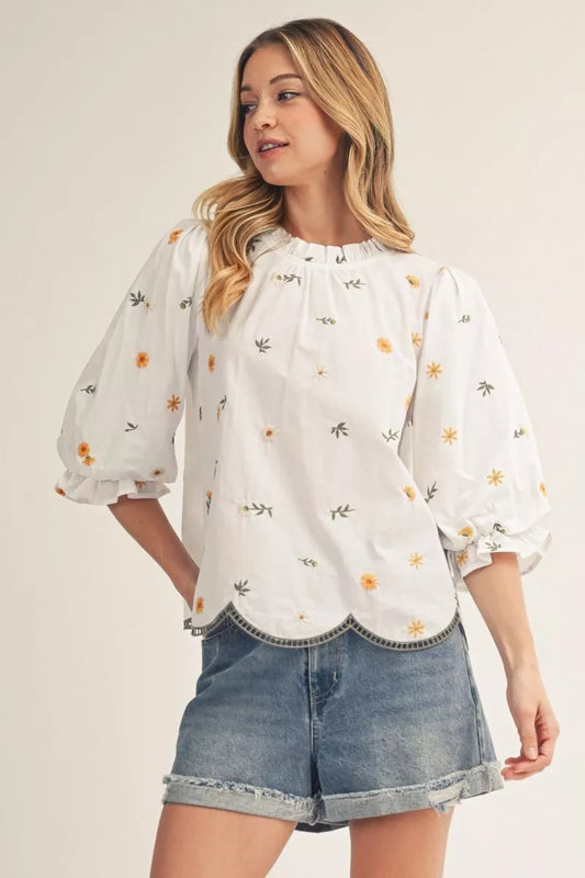 The Sunny Meadow Blouse