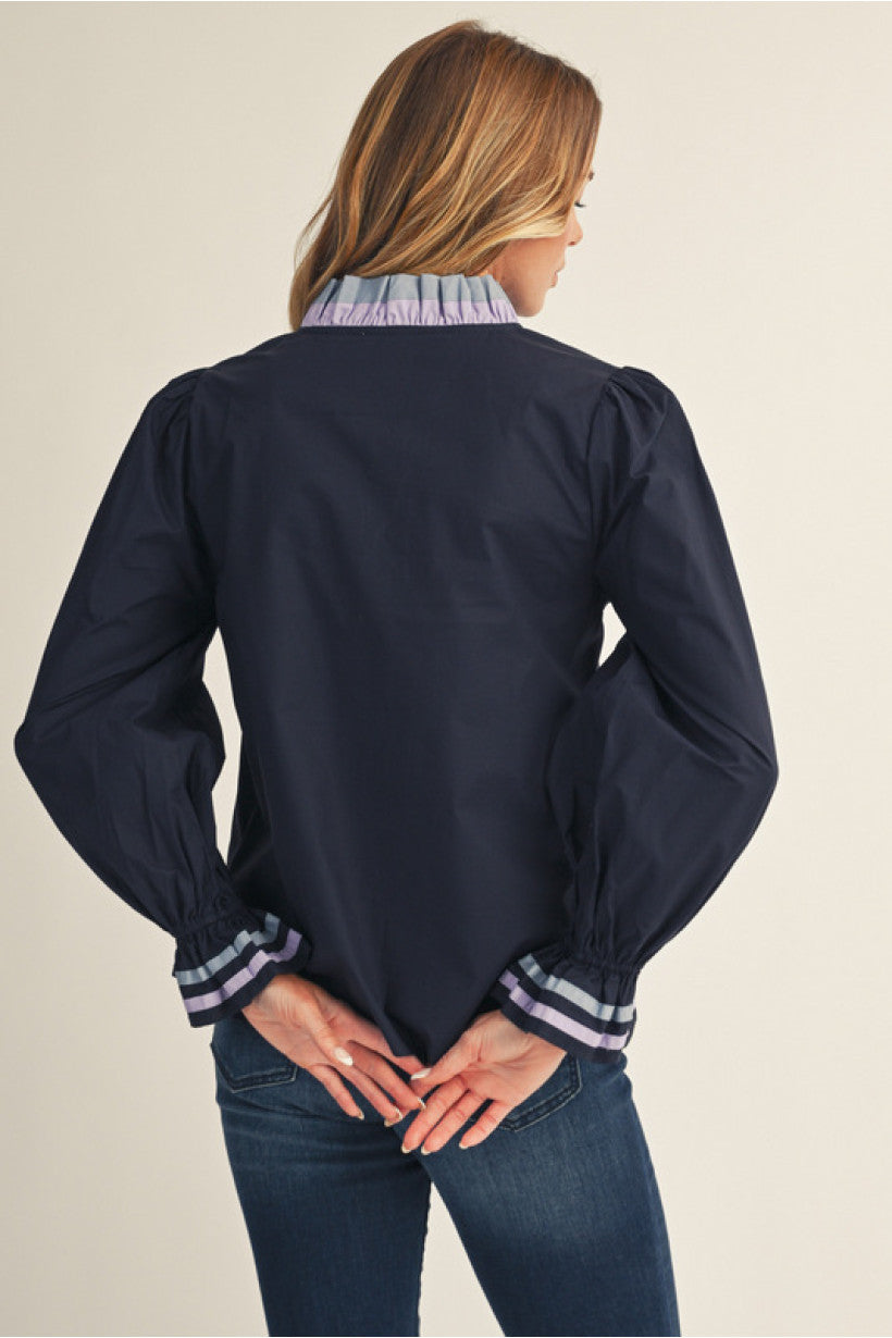 The Kensington Poplin Top