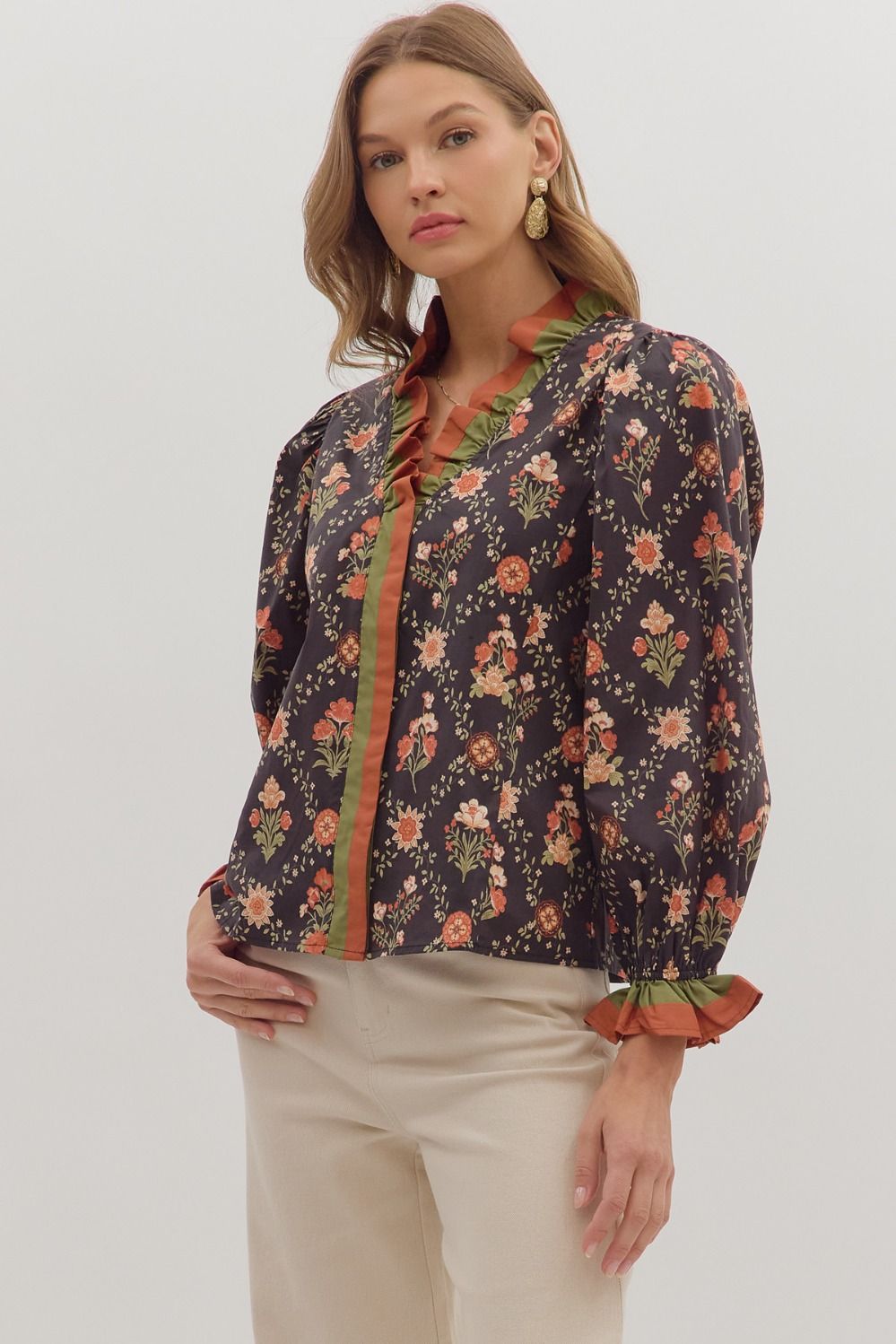 The Eloise Floral Top