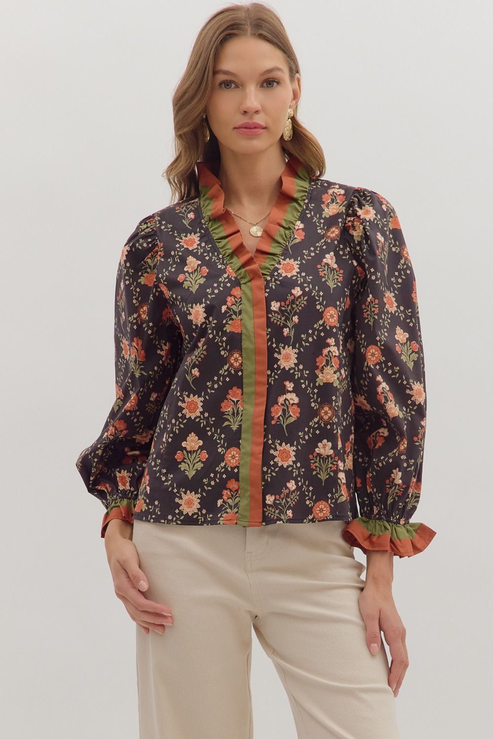 The Eloise Floral Top