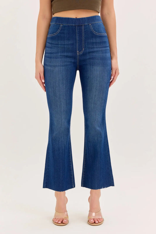 CELLO High Rise Pull-On Crop Flare