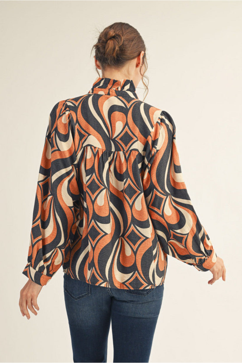 The Monroe Retro Top