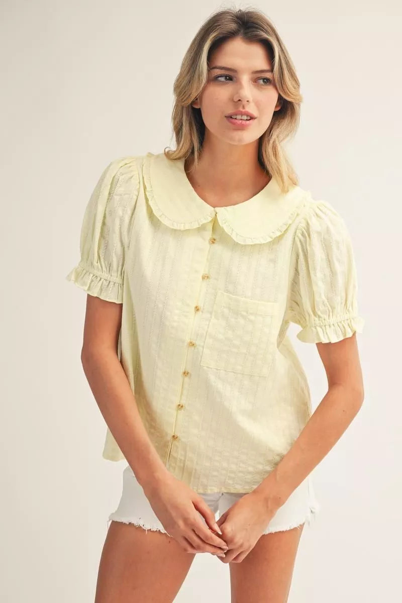 The Buttercream Garden Blouse