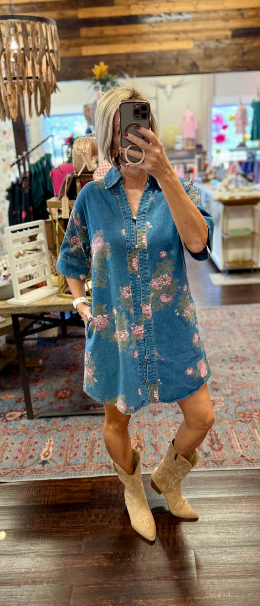 The Marlowe Denim Dress