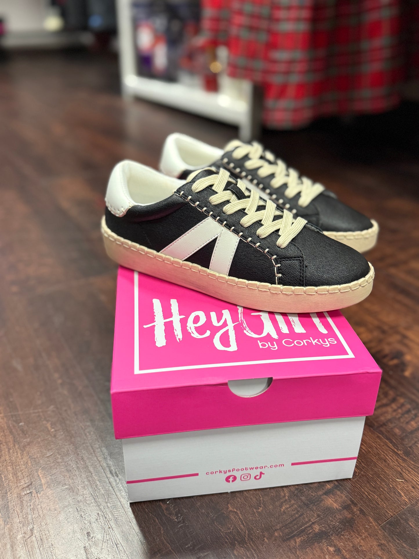 Corkys Black Friend Zone Sneaker