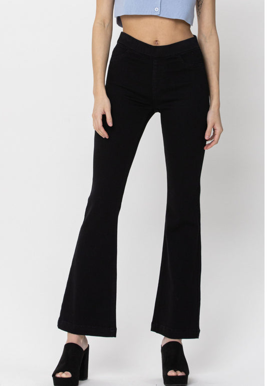 ***RESTOCK***Black Pull On Flare Cello 30"