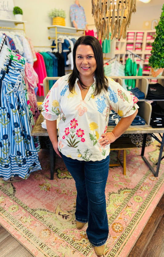 The Meadow Blouse - Curvy