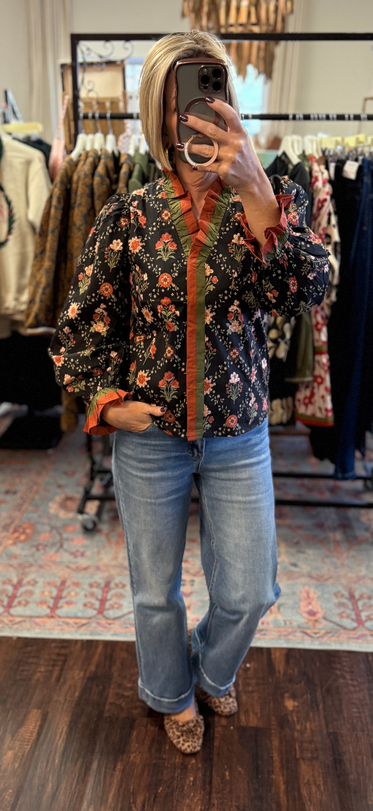 The Eloise Floral Top
