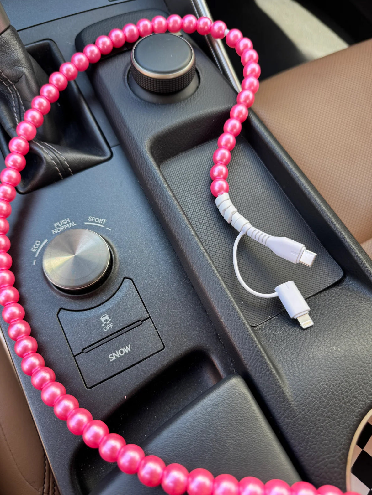 Pink Pearl Charger
