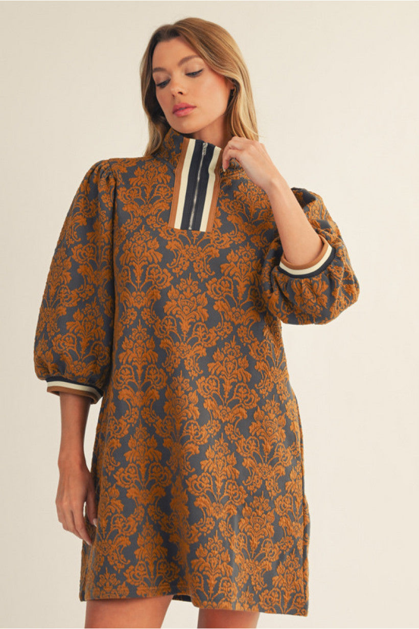 The Preston Jacquard Dress