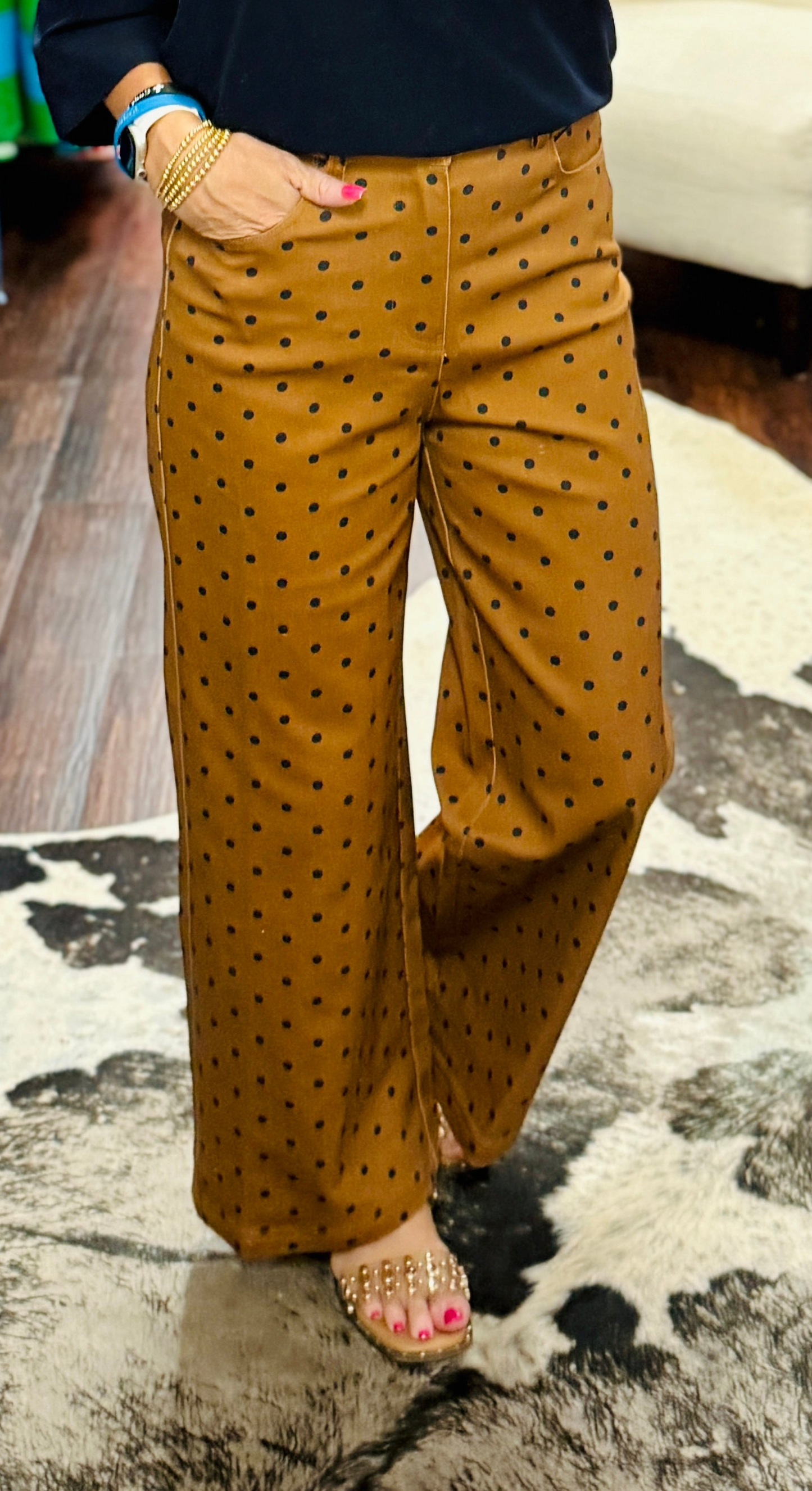 Dot Your Way Pants